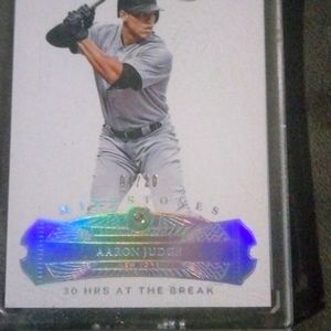 Aaron judge flawless panini rookie card 2017 mint condition baseball card